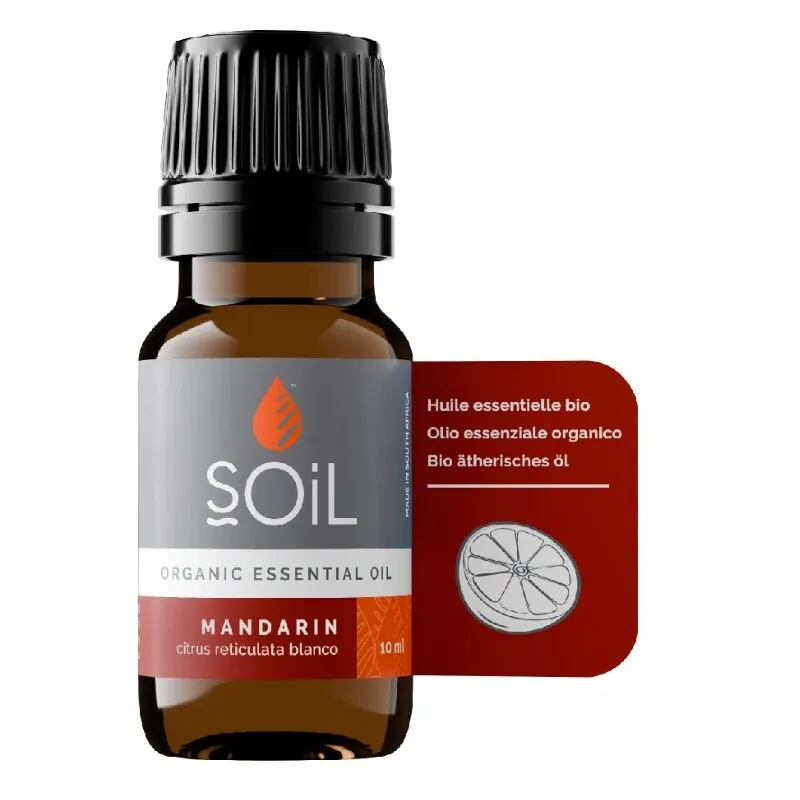 ULEI ESENTIAL MANDARIN 100% ORGANIC ECOCERT 10ML SOIL
