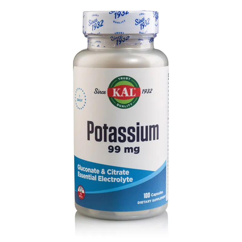 Potasiu 99 mg Kal, 100 capsule, Secom
