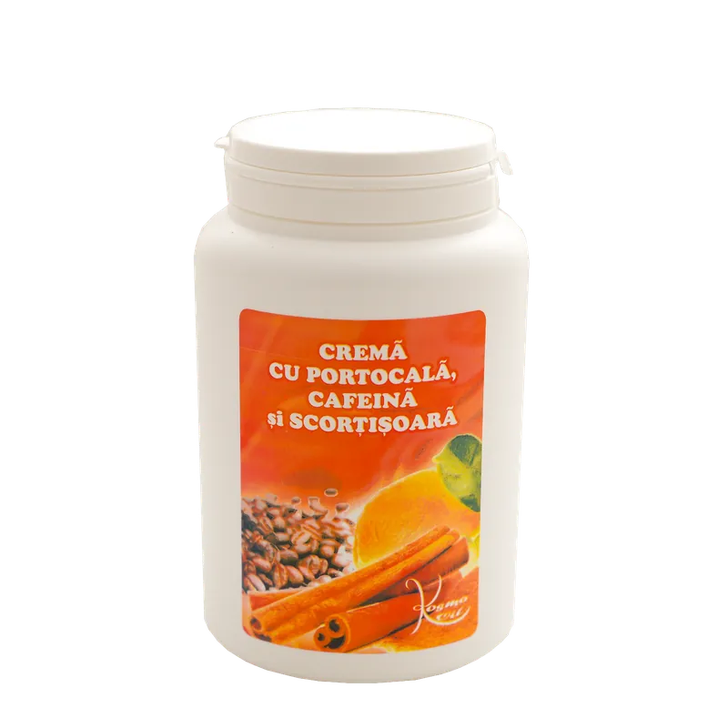 Crema cu portocale, cafeina si scortisoara, 1000 ml, Kosmo Line