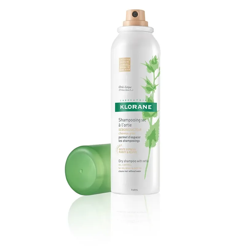 Sampon Uscat Nuantator cu Urzica, 150 ml, Klorane