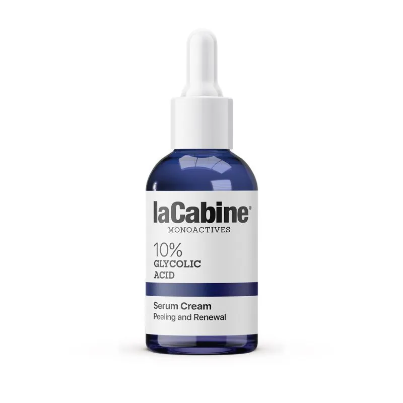 Ser-crema 10% Acid Glycolic Monoactives, 30 ml, La Cabine