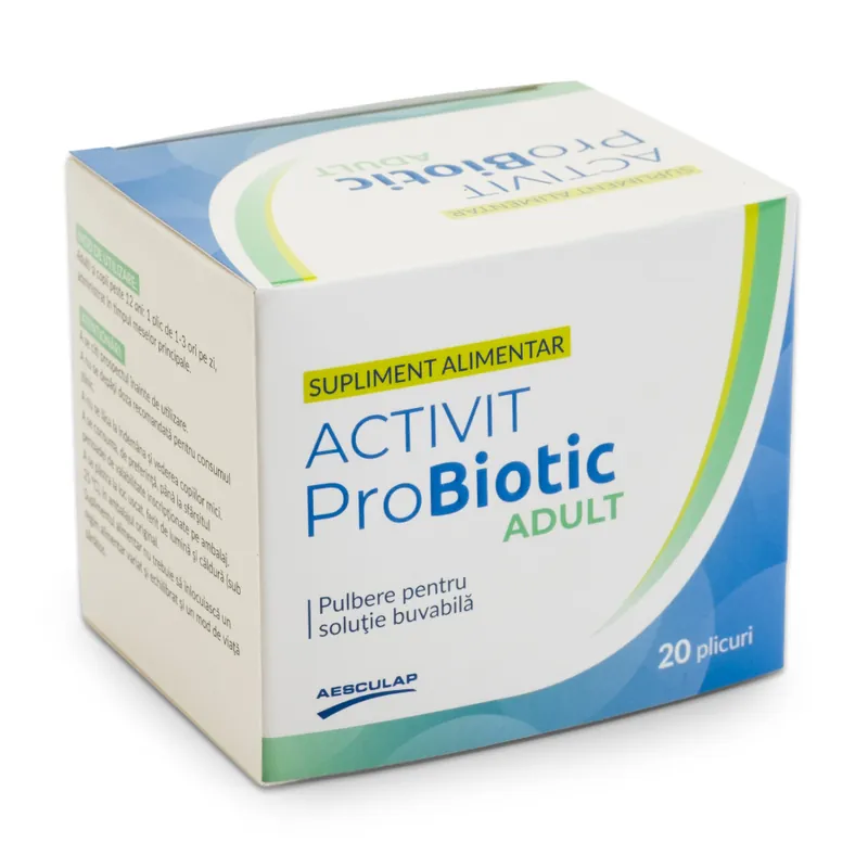 Activit ProBiotic adult, 20 plicuri, Aesculap