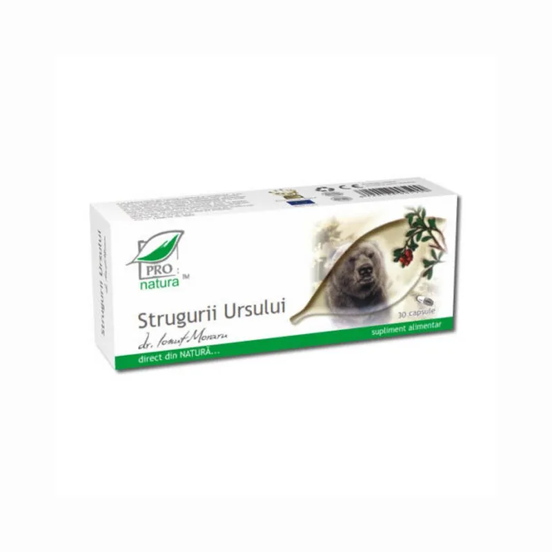 Strugurii Ursului 30 capsule Medica