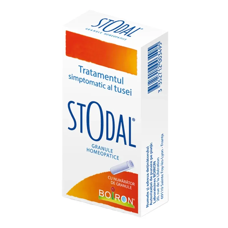 Stodal granule, 2 tuburi*4g, Boiron
