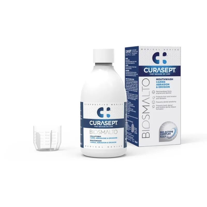 ADS APA DE GURA BIOSMALTO CARIES 300ML