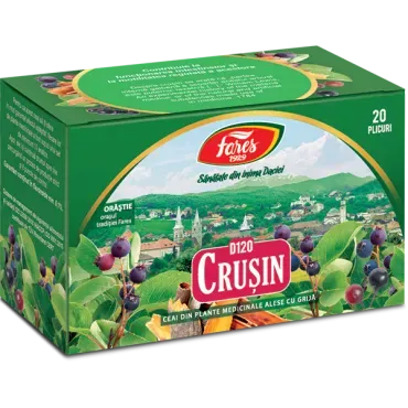 Ceai de crusin D 120, 20 plicuri, Fares