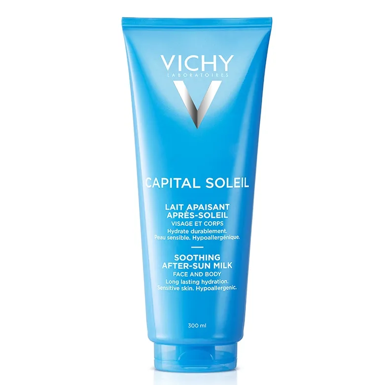 Lapte hidratant dupa plaja Capital Soleil After Sun, 300 ml, Vichy