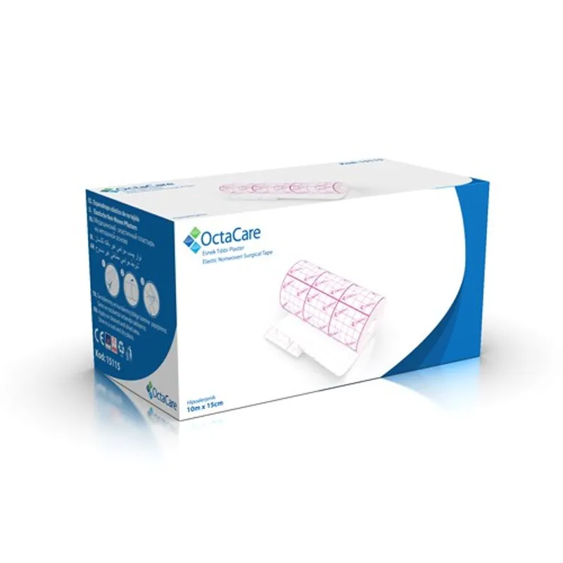 Octacare Banda Adeziva Suport Elastic 15cm x 10m