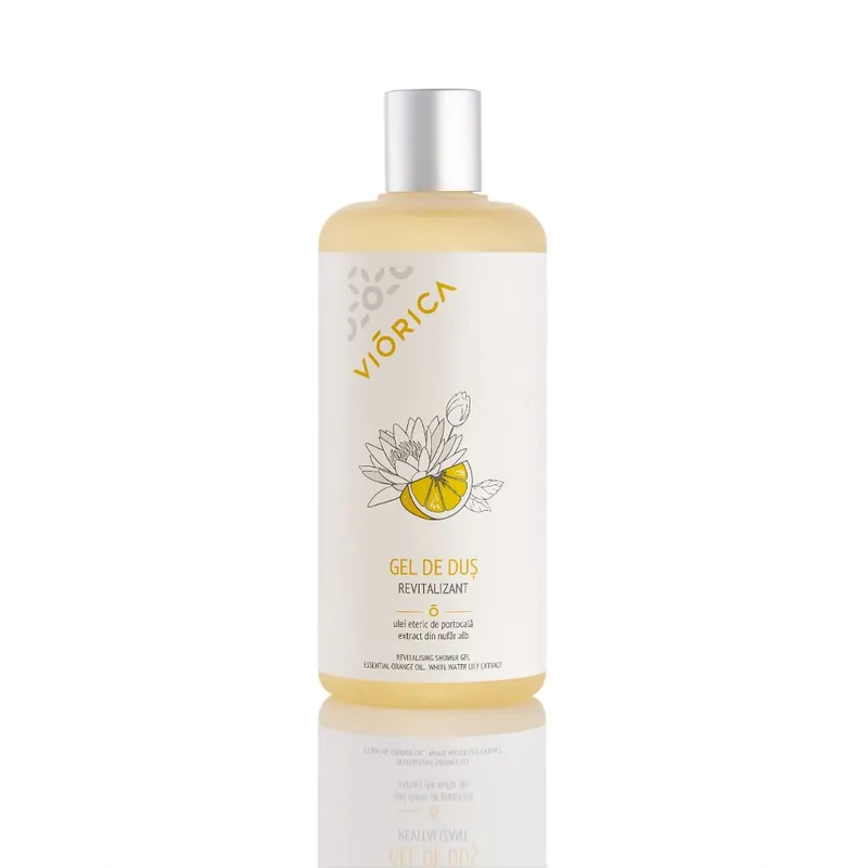 Gel de dus revitalizant, 500ml, Viorica
