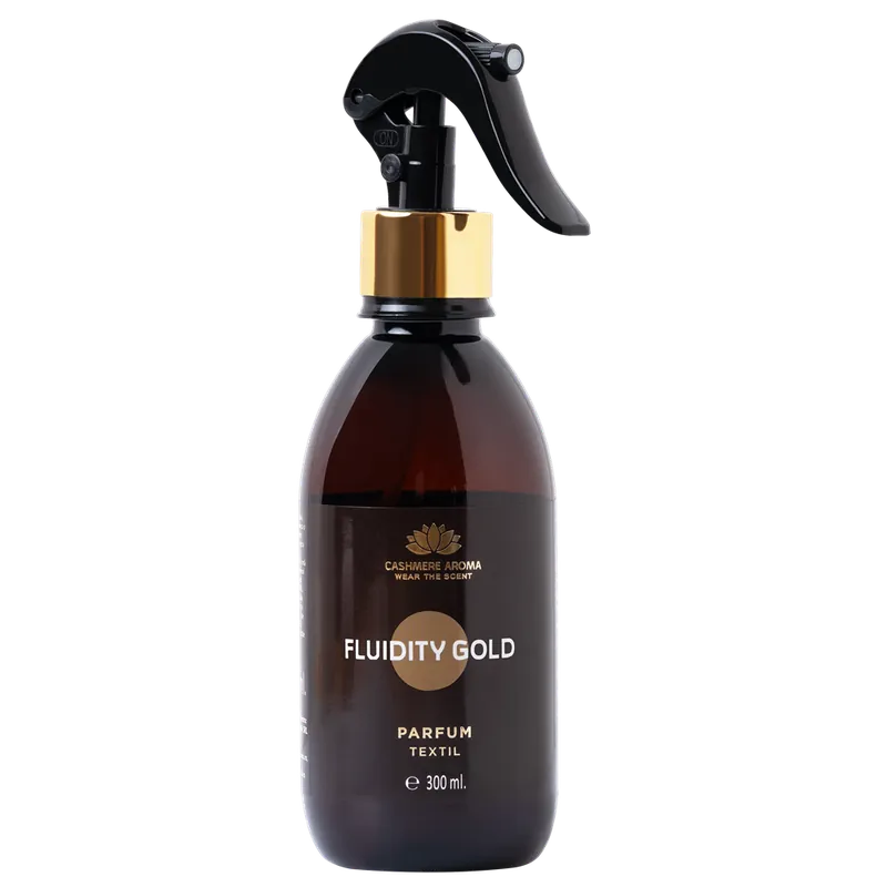 Parfum textil Fluidity Gold, 300 ml, Cashmere Aroma