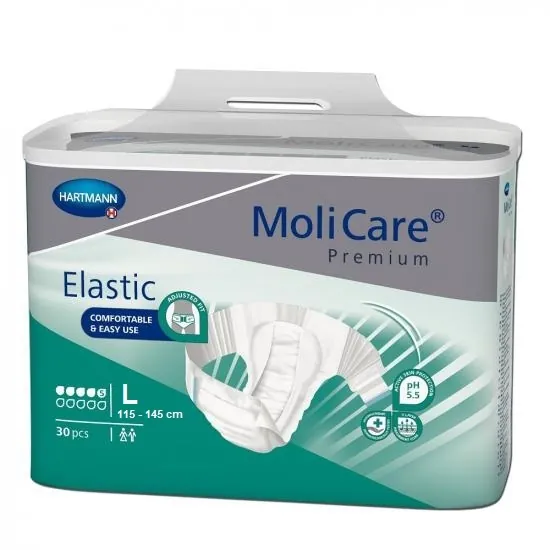 Molicare - Premium Elastic scutece 5 picaturi L 30buc