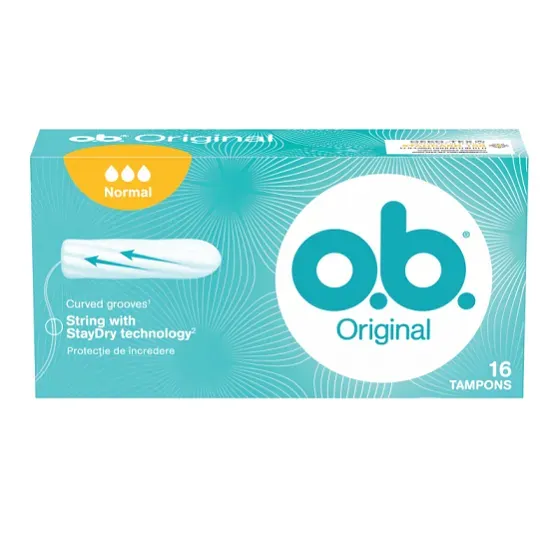 Tampoane Original Normal, 16 bucati, OB