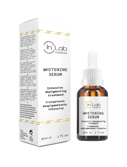 Ser pentru fata concentrat depigmentant Intensiv Whitening, 30ml, InLab Medical