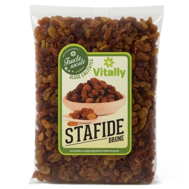 Stafide brune, 500 g, Vitally