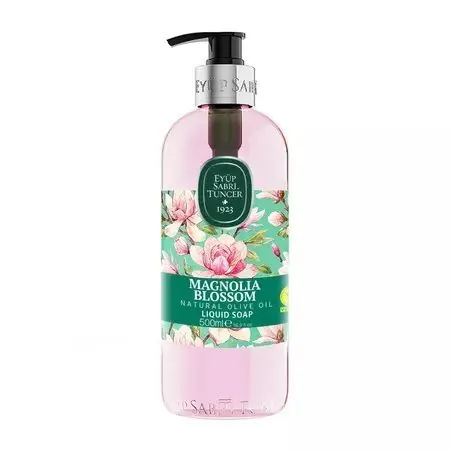 Sapun lichid cu ulei natural de masline Magnolia Blossom, 500 ml, Eyup Sabri Tuncer