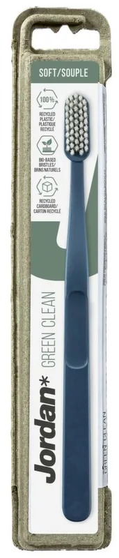 Periuta de dinti pentru adulti Change Green Clean Soft, culori variate, Jordan