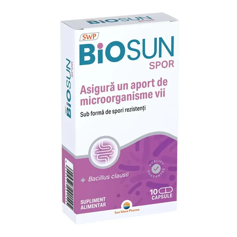 Biosun Spor, 10 capsule, Sun Wave Pharma
