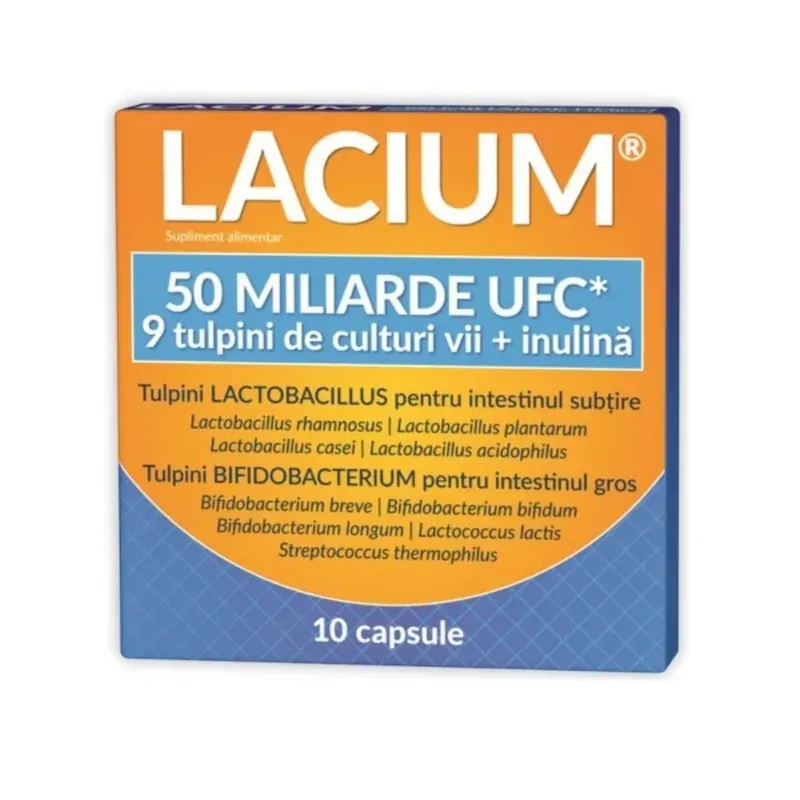 Lacium 50 miliarde UFC capsule Zdrovit