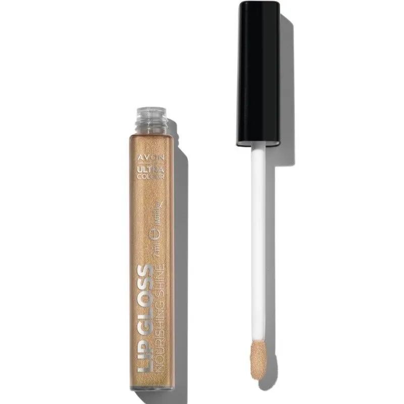 Luciu de buze Gold Digger Ultra Color Nourishing Shine, 7 ml, Avon