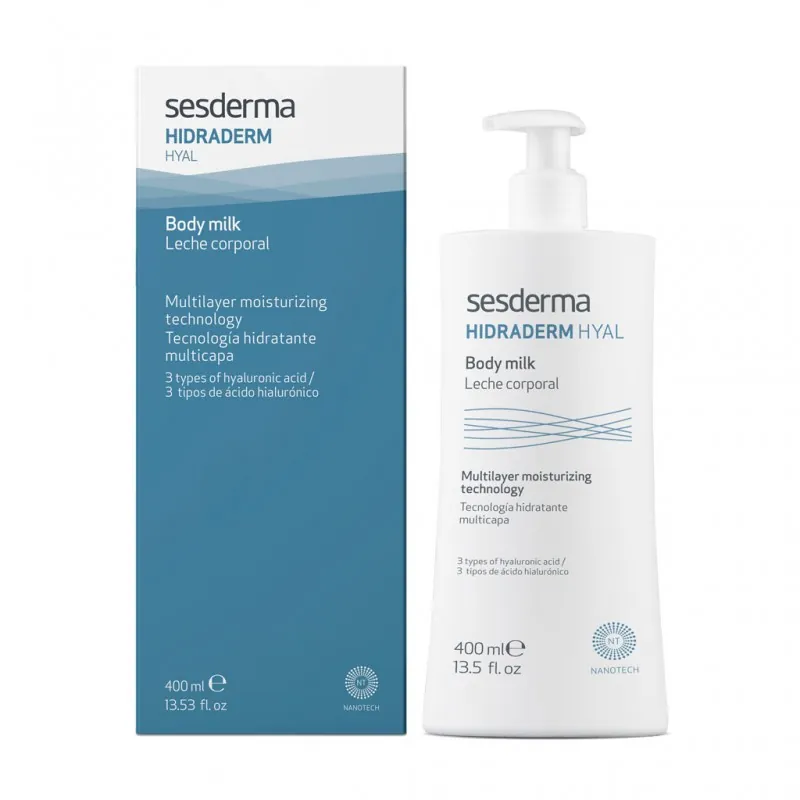 Lapte de corp Hidraderm Hyal, 400ml, Sesderma