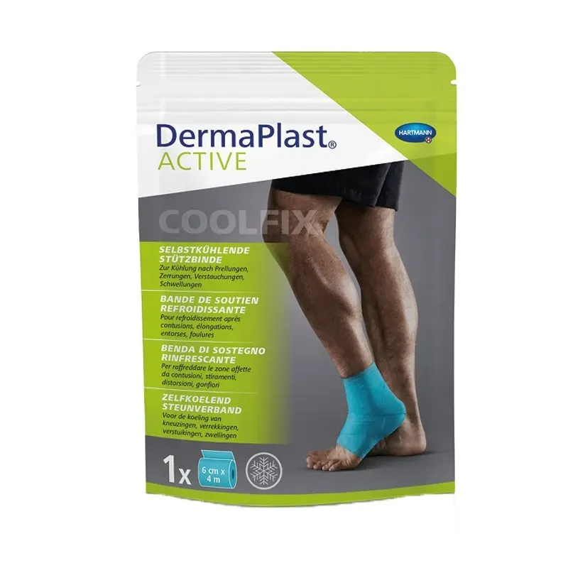 Fasa Elastica DermaPlast Active Coolfix 6 cm x 4 m, 1 bucata, Hartmann