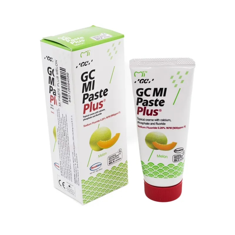 Crema dentara topica remineralizanta pe baza de apa cu aroma de pepene galben Mi Paste Plus, 40 g, GC