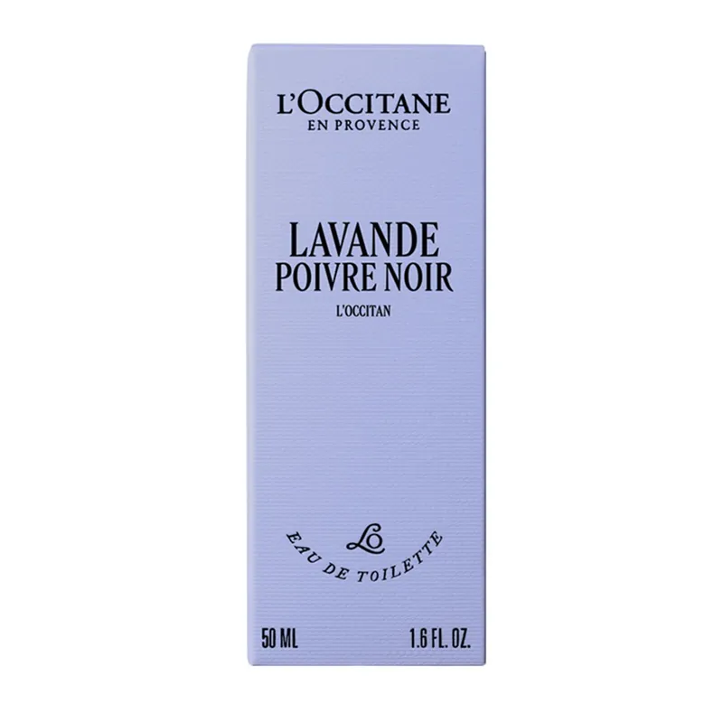 Apa de toaleta pentru barbati Lavande Poivre Noir Eau de Toilette, 50 ml, L'Occitane