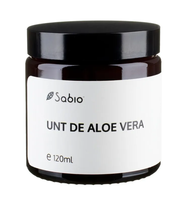 Unt de aloe vera, 120 ml, Sabio