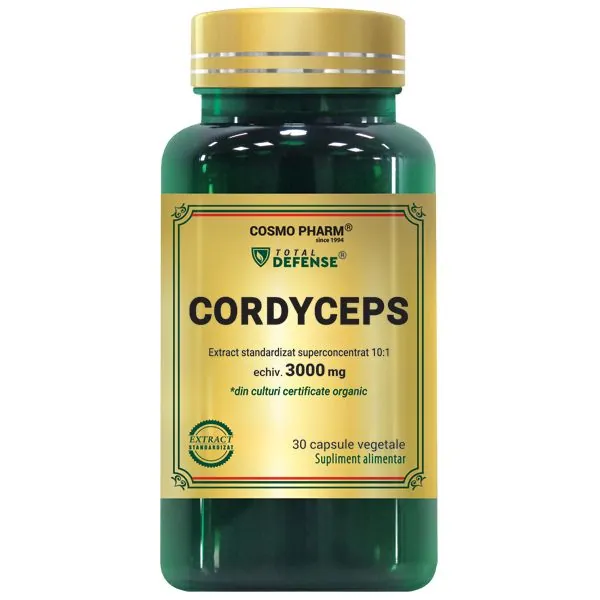 Cordyceps 300mg, 30 capsule, Cosmopharm