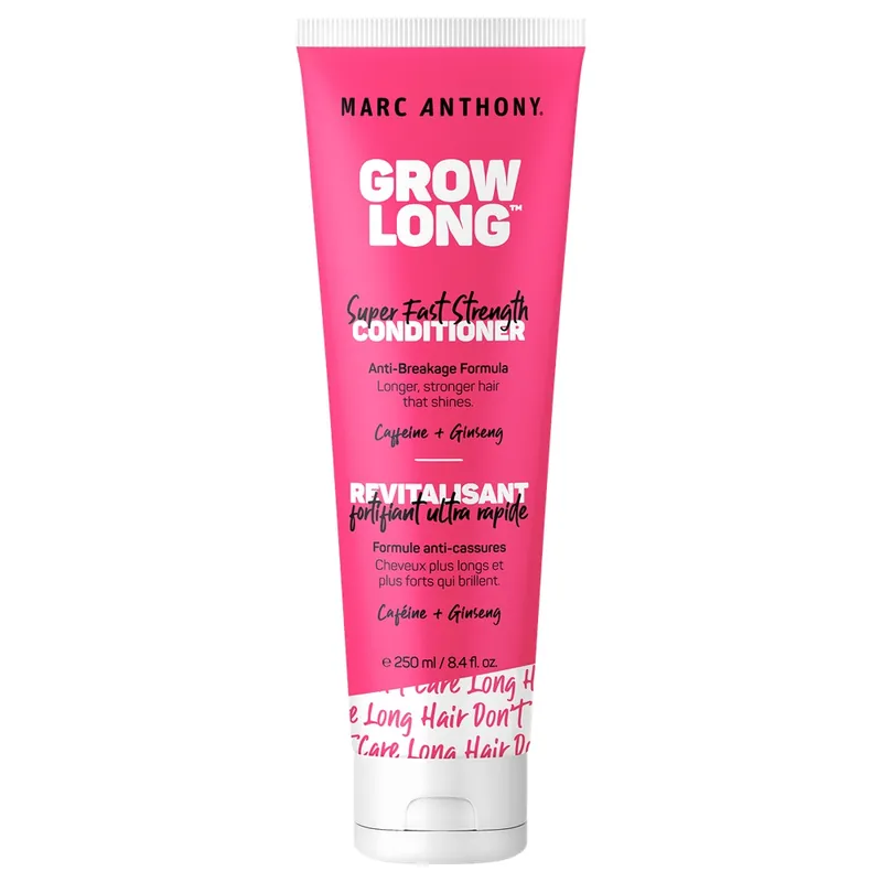 Balsam pentru fortificarea parului cu Cofeina si Ginseng Grow Long, 250 ml, Marc Anthony