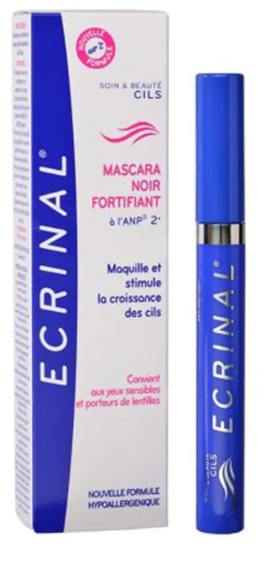 Mascara negru Ecrinal, 7 ml, Asepta