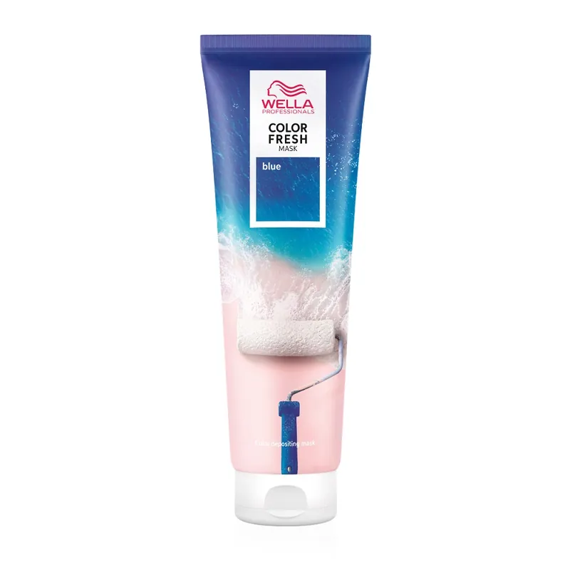 Masca de par nuantatoare Color Fresh Blue, 150 ml, Wella