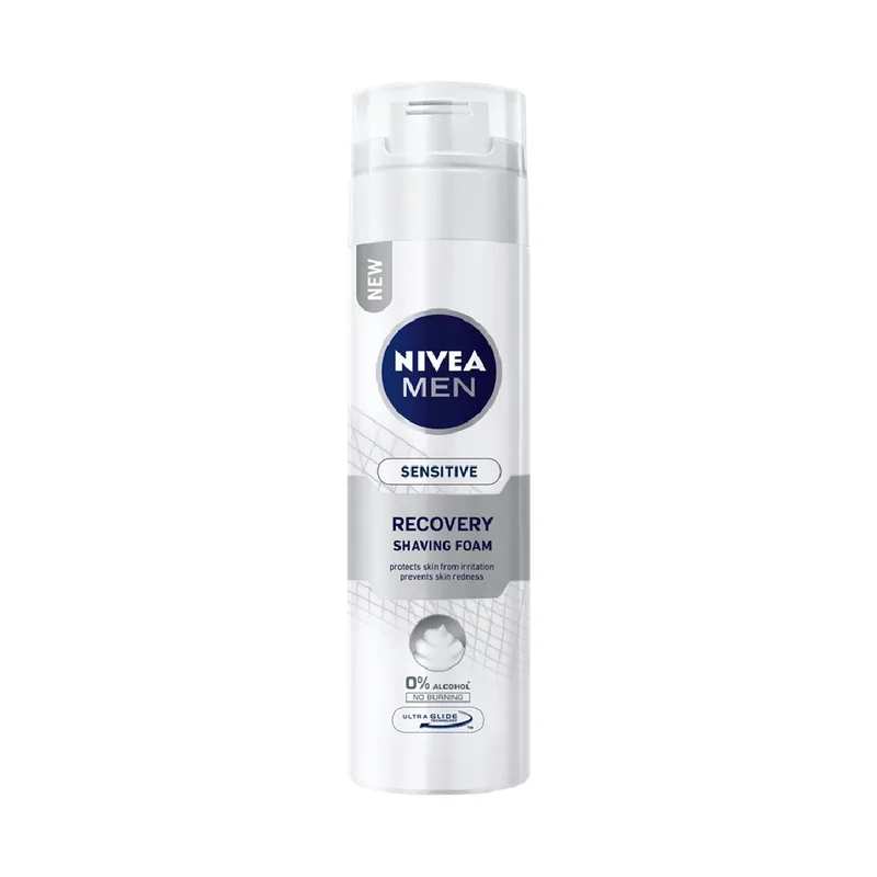 Spuma pentru ras Sensitive Recovery, 200ml, Nivea