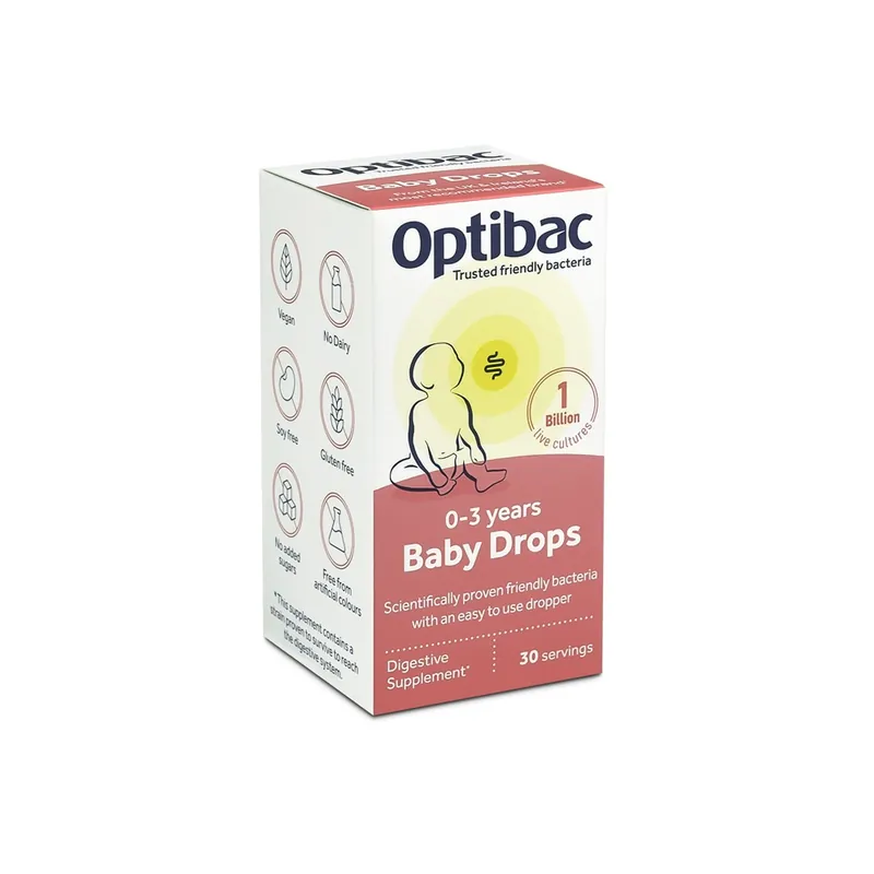 Probiotic pentru sugari si copii, 10 ml, OptiBac