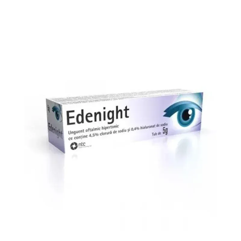 Unguent oftalmic hipertonic EdeNight, 5 g, NTC Italia