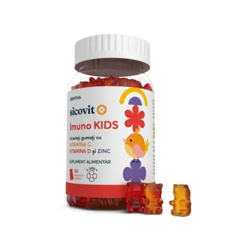 Sicovit Imuno Kids 50 ursuleti Zentiva