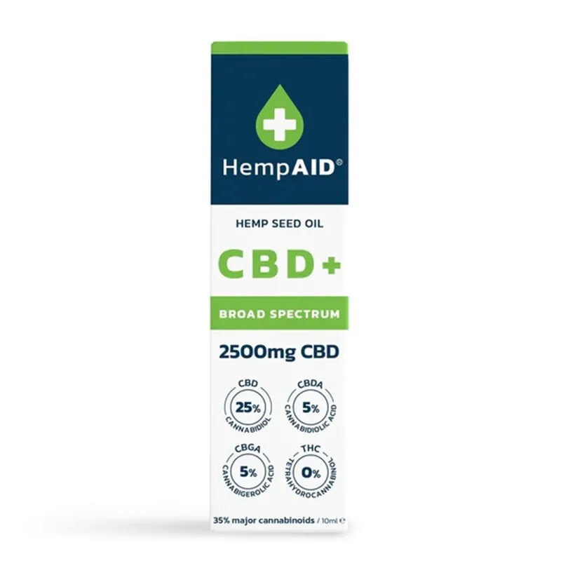 HEMPAID ULEI DE CANEPA 2500MG CBD 10ML
