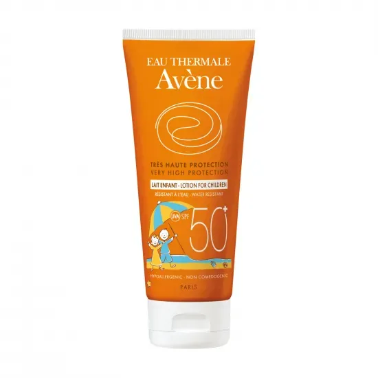 Lapte de protectie solara pentru copii SPF 50+, 100 ml, Avene
