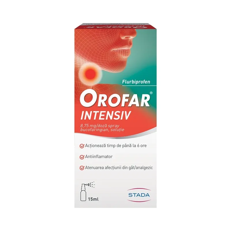 OROFAR INTENISV SPRAY 8.75MG/DOZA 15ML