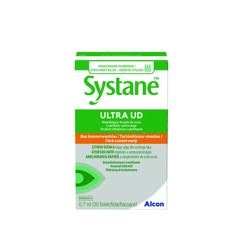 Solutie Oftalmologica Systane Ultra UD 0.7ml, 30 monodoze, Alcon