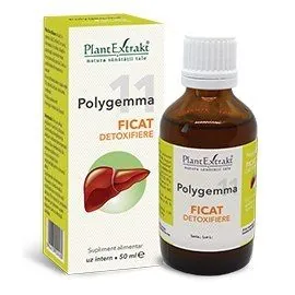 Polygemma 11, Ficat detoxifiere, 50 ml, PlantExtrakt
