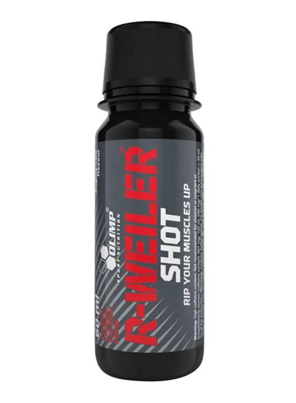 Shot pre-workout cu aroma de portocale Sport Redweiler, 60 ml, Olimp Sport Nutrition
