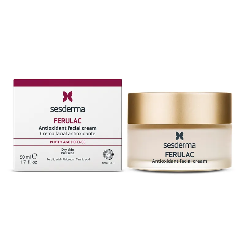 Crema hidratanta antioxidanta Ferulac, ten matur, 50ml, Sesderma