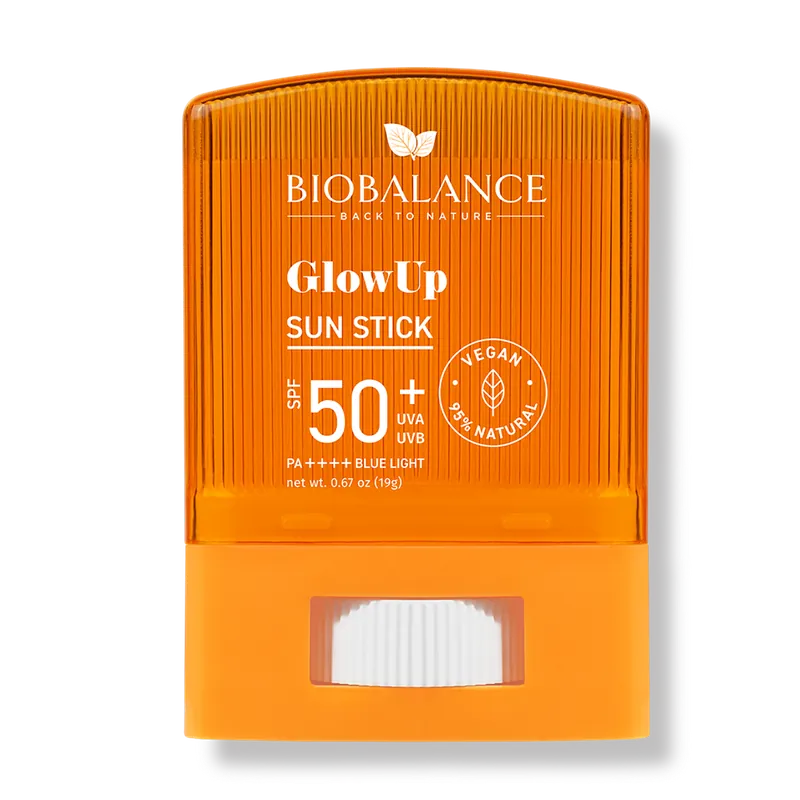 Stick pentru protectie solara cu SPF50+ Blue Light Glow Up, 19 g, Bio Balance