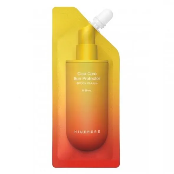 Crema pentru protectie solara SPF 50+/PA++++ Cica Care Sun Protector, 25 g, Hidehere