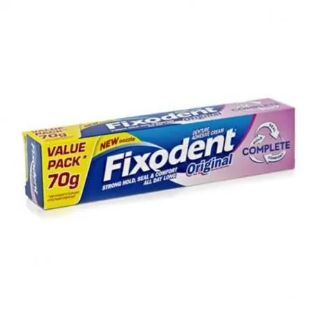 Crema adeziva pentru proteza dentara Original, 70 g, Fixodent Complete