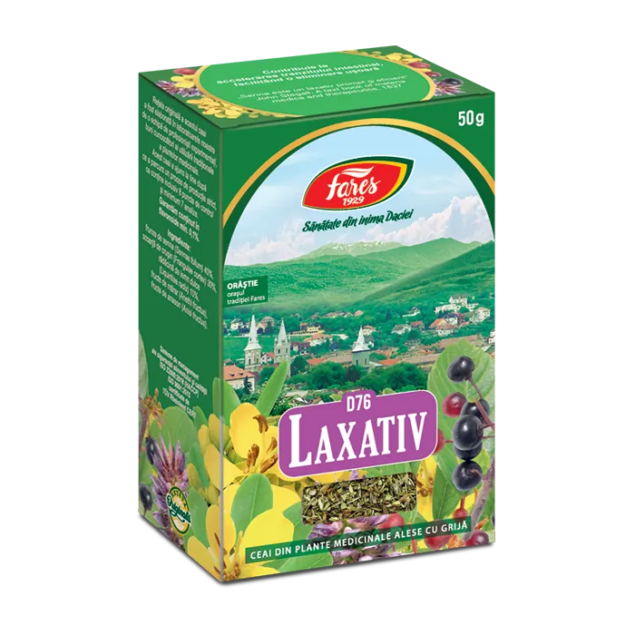 Ceai Laxativ, 50g, Fares