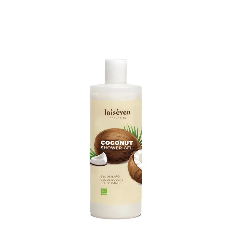 Gel de dus cu aroma exotica de cocos, 750ml, Laiseven
