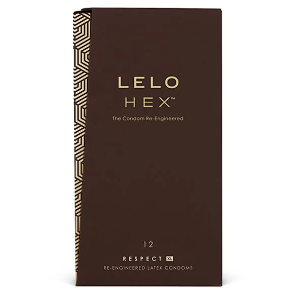 Prezervative din latex natural Respect XL, 12 bucati, Lelo Hex