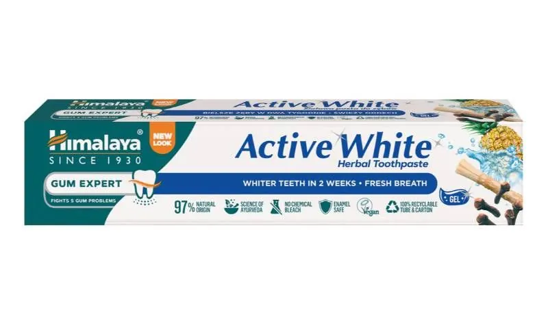 Pasta de dinti Active White, 75 ml, Himalaya
